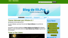 What Illi-pro.com website looked like in 2018 (5 years ago)