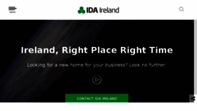 What Idaireland.com website looked like in 2018 (5 years ago)