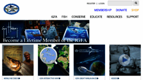 What Igfa.org website looked like in 2018 (5 years ago)