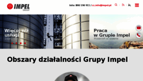 What Impel.pl website looked like in 2018 (6 years ago)