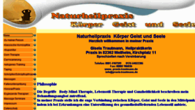 What Indische-kopfmassage-trautmann.de website looked like in 2018 (5 years ago)