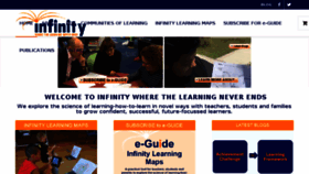 What Infinitylearn.org website looked like in 2018 (5 years ago)