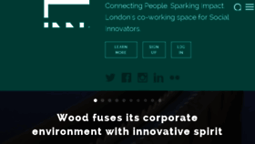 What Innovationworkslondon.ca website looked like in 2018 (5 years ago)