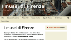 What Imuseidifirenze.it website looked like in 2018 (5 years ago)