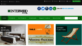 What Interwoodmobel.com website looked like in 2018 (7 years ago)