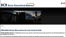 What Italychauffeurservice.com website looked like in 2018 (5 years ago)