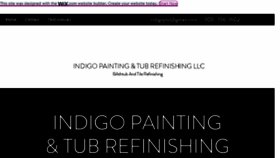 What Indigobathtubrefinishing.com website looked like in 2018 (5 years ago)