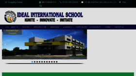 What Idealinternationalindore.com website looked like in 2018 (5 years ago)