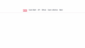 What Infernojs.org website looked like in 2018 (6 years ago)