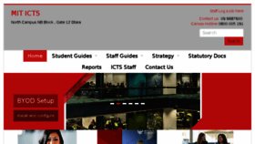 What Icts.manukau.ac.nz website looked like in 2018 (5 years ago)