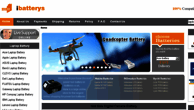 What Ibatterys.co.uk website looked like in 2018 (5 years ago)