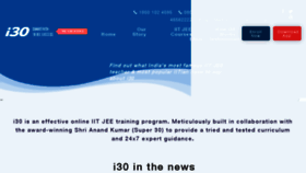 What I30jee.com website looked like in 2018 (5 years ago)