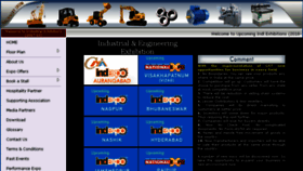 What Ind-expo.com website looked like in 2018 (5 years ago)
