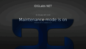 What Idglabs.net website looked like in 2018 (5 years ago)