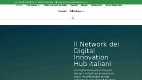 What Italian-dih.eu website looked like in 2018 (5 years ago)