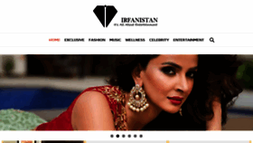 What Irfanistan.net website looked like in 2018 (5 years ago)