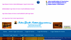 What Igiyogservices.in website looked like in 2018 (5 years ago)