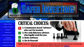 What Investingadvicewatchdog.com website looked like in 2018 (5 years ago)