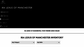 What Iralexusofmanchester.com website looked like in 2018 (5 years ago)