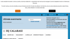 What Isj-cl.ro website looked like in 2018 (5 years ago)