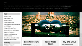 What Italytravelboutique.com website looked like in 2018 (5 years ago)