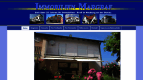 What Immobilien-margraf.de website looked like in 2018 (5 years ago)