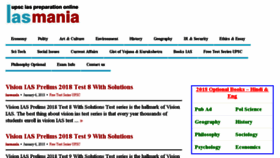 What Iasmania.com website looked like in 2018 (5 years ago)