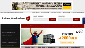 What Instalacjebudowlane.pl website looked like in 2018 (5 years ago)