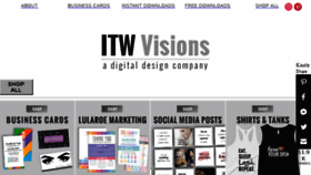 What Itwvisions.com website looked like in 2018 (5 years ago)