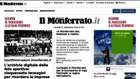What Ilmonferrato.it website looked like in 2018 (5 years ago)