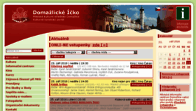 What Idomazlice.cz website looked like in 2018 (5 years ago)