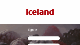 What Iceland.nslchecking.co.uk website looked like in 2018 (5 years ago)