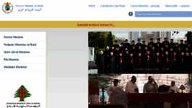 What Igrejamaronita.org.br website looked like in 2018 (5 years ago)