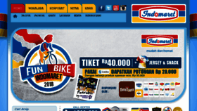 What Indomaret.com website looked like in 2018 (5 years ago)