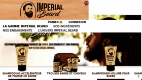 What Imperial-beard.fr website looked like in 2018 (5 years ago)