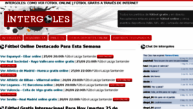 What Intergoles.es website looked like in 2018 (5 years ago)