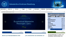 What Izhamburg.de website looked like in 2018 (5 years ago)