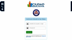 What Iesanmateo.ciudadeducativa.com website looked like in 2018 (5 years ago)