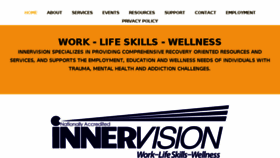 What Innervisionnc.org website looked like in 2018 (5 years ago)