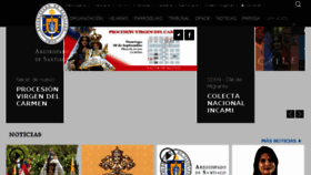 What Iglesiadesantiago.cl website looked like in 2018 (5 years ago)