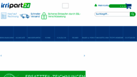 What Irripart24.eu website looked like in 2018 (5 years ago)
