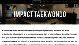 What Impacttkdnv.com website looked like in 2018 (5 years ago)