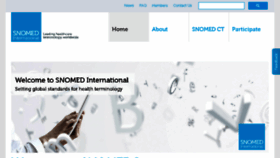 What Ihtsdo.org website looked like in 2018 (5 years ago)