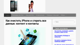 What Ipadspace.ru website looked like in 2018 (5 years ago)