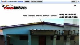 What Imoveisdias.com.br website looked like in 2018 (5 years ago)