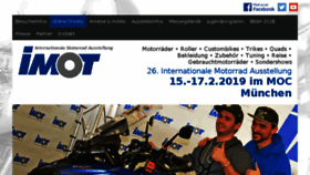 What Imot.de website looked like in 2018 (5 years ago)