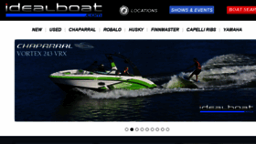 What Idealboats.com website looked like in 2018 (5 years ago)