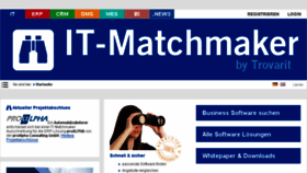 What It-matchmaker.com website looked like in 2018 (5 years ago)