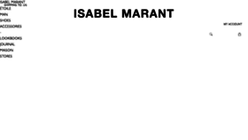 What Isabelmarant4sale.com website looked like in 2018 (5 years ago)