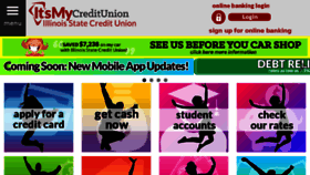 What Itsmycreditunion.org website looked like in 2018 (5 years ago)